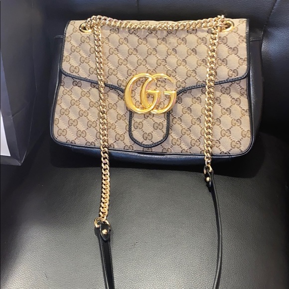 GG MARMONT MEDIUM GUCCI SHOULDER BAG - Picture 3 of 3